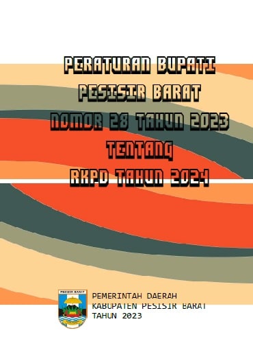 RKPD Murni Kabupaten Pesisir Barat 2024