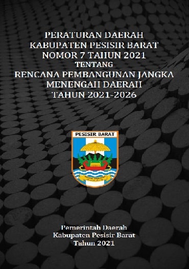 RPJMD Kabupaten Pesisir Barat 2021 - 2026