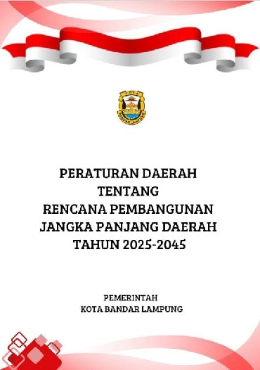 RPJPD Kota Bandar Lampung 2025 - 2045