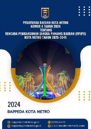 RPJPD Kota Metro 2025 - 2045